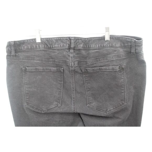 JESSICA SIMPSON BLACK DENIM ANKLE STRETCHY JEANS PLUS SIZE 22W - Picture 6 of 8